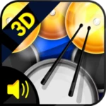 Logo of Real Drums 3D android Application 