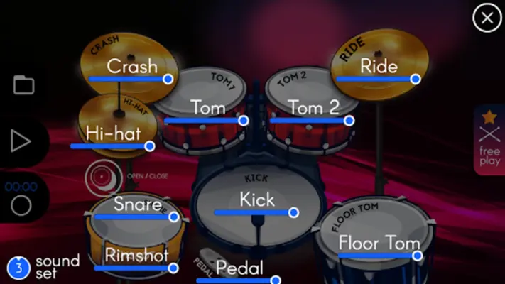 Real Drums 3D android App screenshot 3