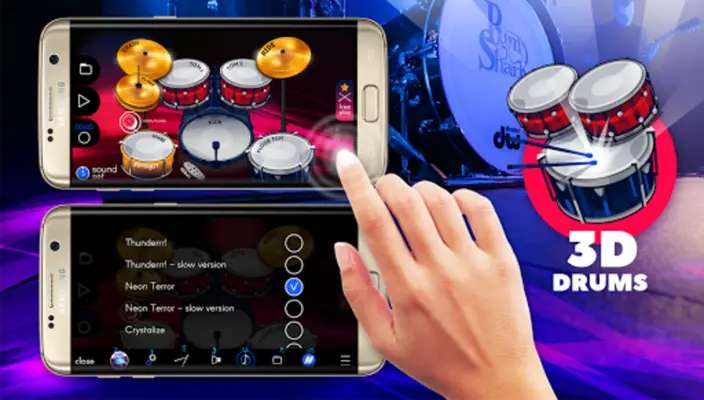 Real Drums 3D android App screenshot 6