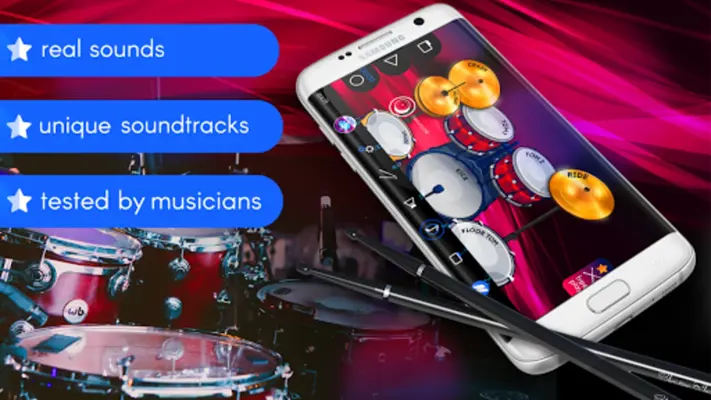 Real Drums 3D android App screenshot 7